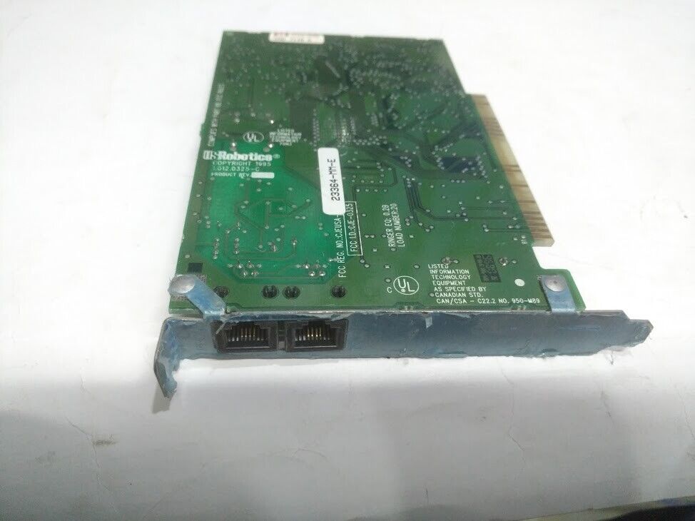 US Robotics CJE-0325 CJEUSA-23364-MM-E 1.012.0325-C ISA Modem Card - Image 9