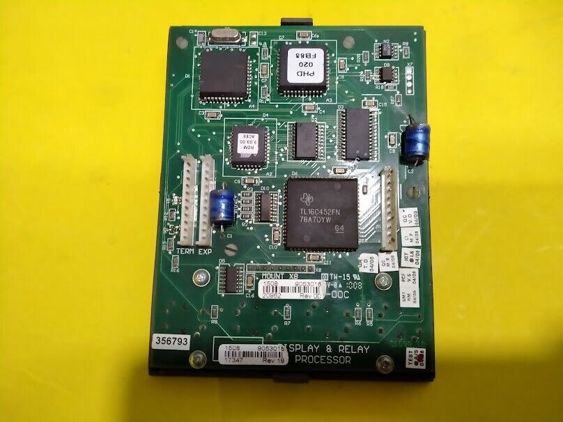 Vesda LaserPlus 356793 display and relay processor 17347 Rev. 19 20962 Rev. 00 - Image 4
