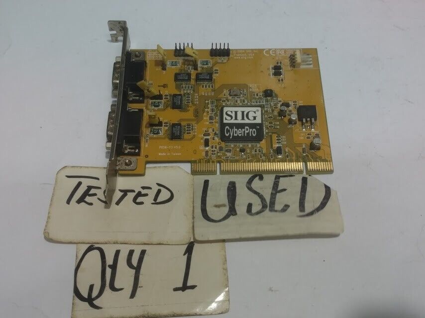 SIIG CyberPro P056-Y3 V5.0 Adapter Card JJ-P46012 - Image 8