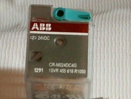 ABB CRM224DC4G Relay 24VDC 1291 1SVR 405 615 R1000
