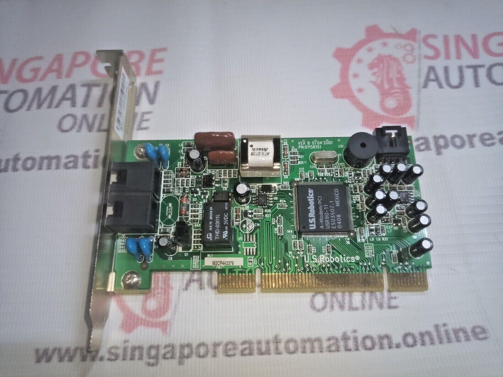 U.S.Robotics 56kbps PCI voice FAX / Modem USR263094-OEM Model. 3094 - Image 3