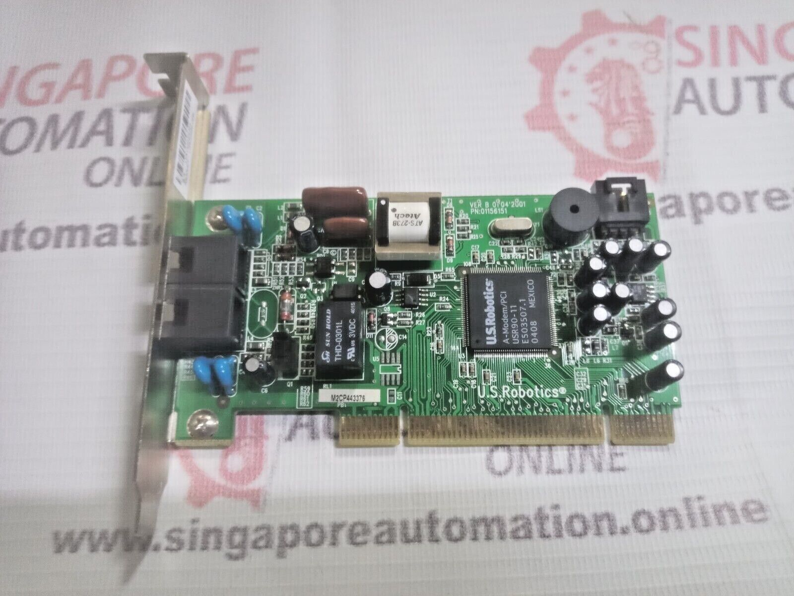 U.S.Robotics 56kbps PCI voice FAX / Modem USR263094-OEM Model. 3094 - Image 2