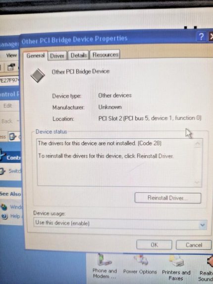 NCR 484-0094610 A RAW Image adapter DID-66036-0B pci interface card