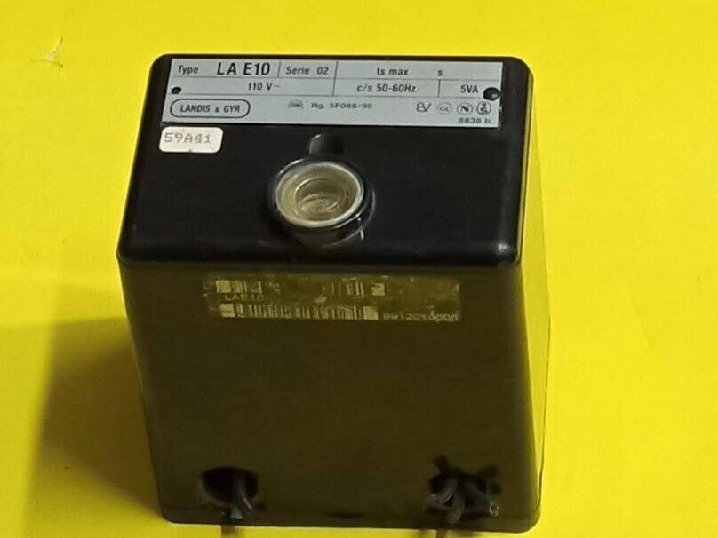 Siemens LAE10 series 02 110V Burner Flame detector siemens LA E10 59A41 Landis - Image 5