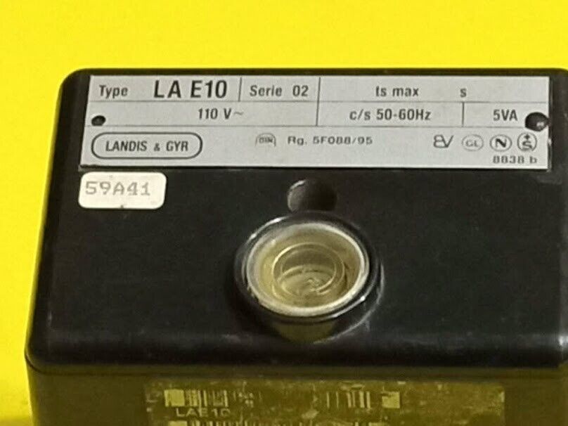Siemens LAE10 series 02 110V Burner Flame detector siemens LA E10 59A41 Landis - Image 4