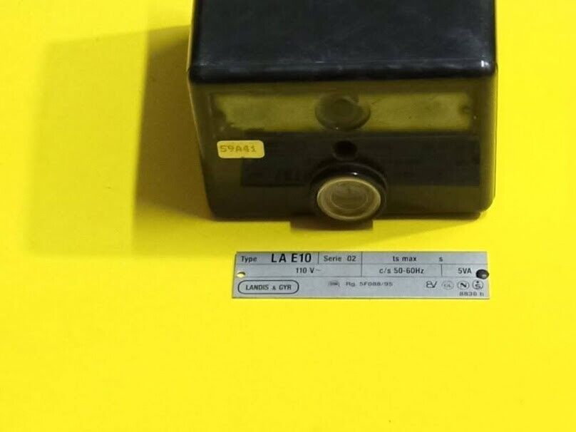 Siemens LAE10 series 02 110V Burner Flame detector siemens LA E10 59A41 Landis - Image 2