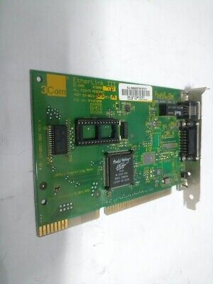 3Com EtherLink III 3C5098-TP assy 03-0021-203 Rev-A Network Adapter ISA Card - Image 2