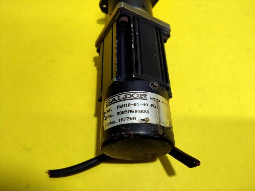 Baldor BSM1R-01-40-B5 Servo Gear Motor Mujno 040 Precision Gearing - Image 3