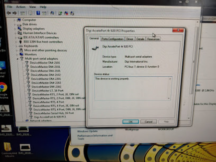 DIGI 50000490-06 Acceleport PCI Controller Interface 55000536-06 F PCB Circuit B