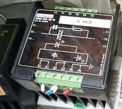 Murrelektronik 50500 AMZS 203-48/10 OPTO-COUPLER MODULE Panel Mount Murr Elektro