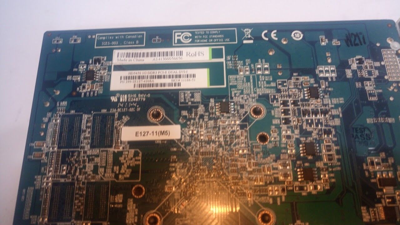 AMD Radeon HD 5450 1G DDR3 PCI-E dual DVI interface 299-2E127-4308A for industri - Image 4