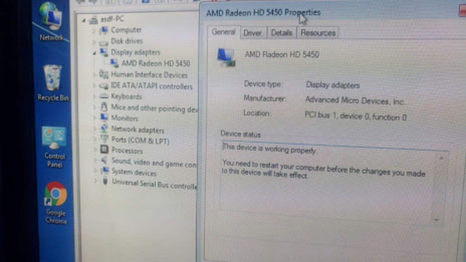 AMD Radeon HD 5450 1G DDR3 PCI-E dual DVI interface 299-2E127-4308A for industri