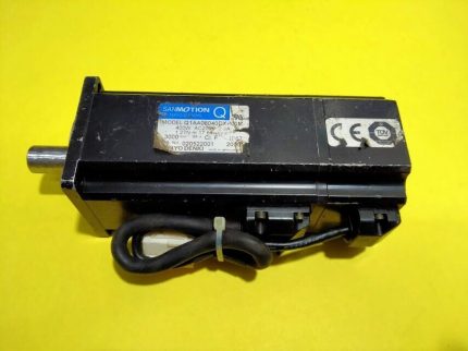 Sanyo Denki Q1AA06040DXP00M 400W AC200V 2.9A SANMotion Q AC Servo Motor