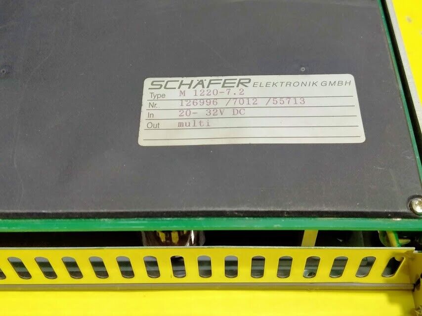 Schafer Elektronik GMBH M1220-7.2 AVR DC-DC Converter M122072 - Image 4