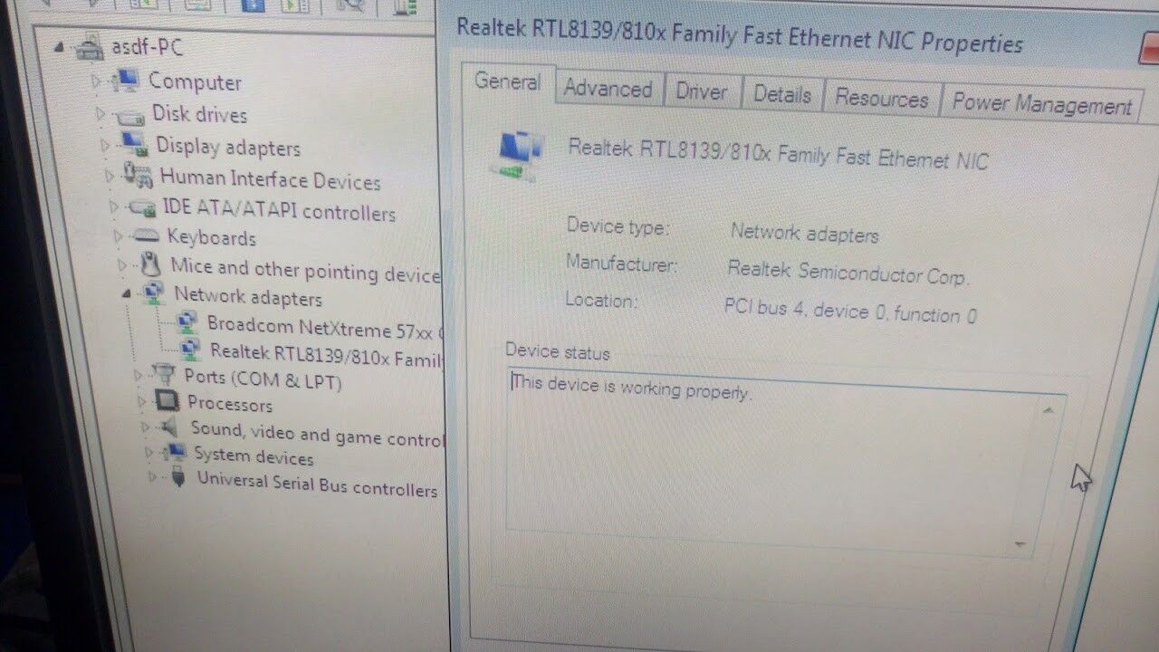 Realtek A-3500 RTL8139/810x Family fast ethernet PCI NIC A-3500-1B quad LAN card