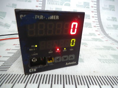 Autonics CT6 Digital Counter/Timer CT6 12Dc 100mA