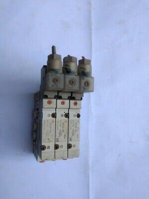 SMC SY5140-5DZ Solenoid Valve SY51405DZ Lot Of 3