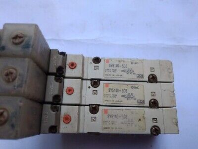 SMC SY5140-5DZ Solenoid Valve SY51405DZ Lot Of 3 - Image 2