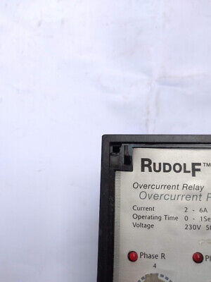 Rudolf Overcurrent Relay 3Phase 1CO Cover Current relay - Image 6