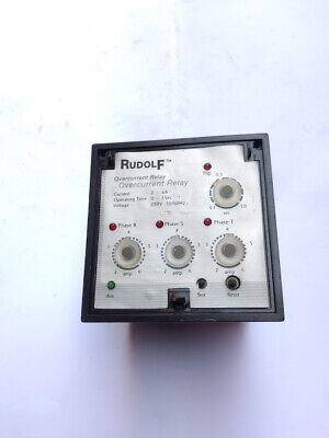 Rudolf Overcurrent Relay 3Phase 1CO Cover Current relay - Image 3