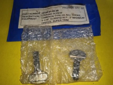 14144-01-00-00 locking screw Cameron Type H2 choke 3-1/16" set of 2 New