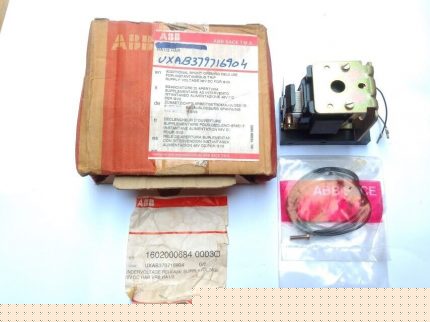 ASEA Brown Boveri UXAB 379716904 Undervoltage Release Supply 8V DC ABB UXAB New