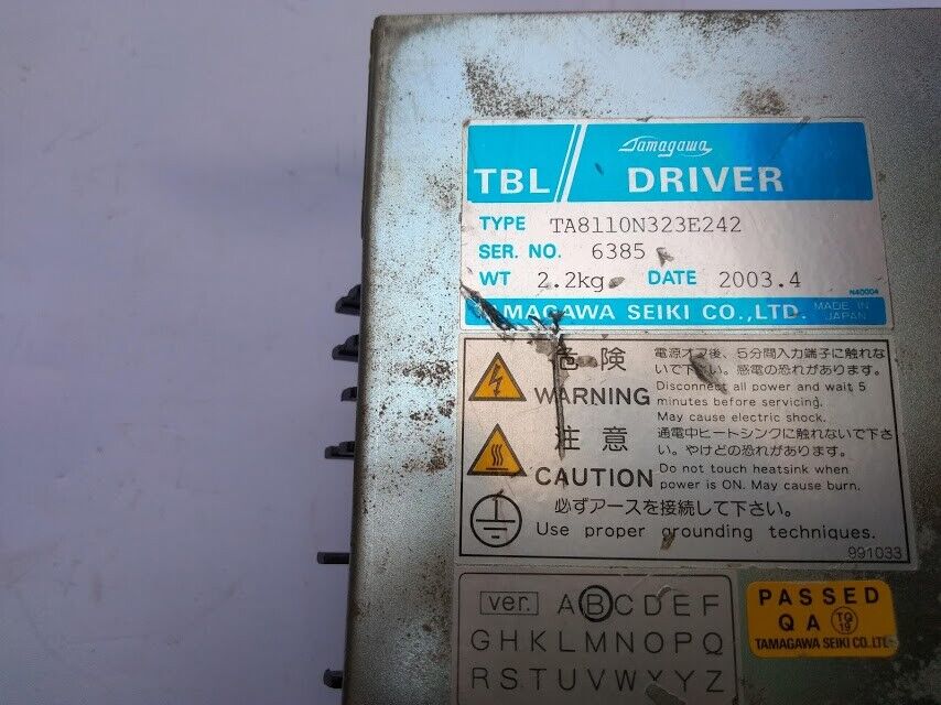 Tamagawa Seiki Co. Ltd TA8110N323E242 TBL Driver TA8110N323 E242 - Image 11