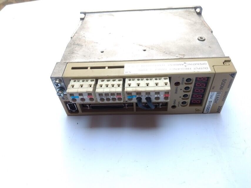 Yaskawa SGDM-01ADA Ver 37944 SVD007 Servo Pack FRQ Range 0-300Hz SGDM01ADA - Image 8