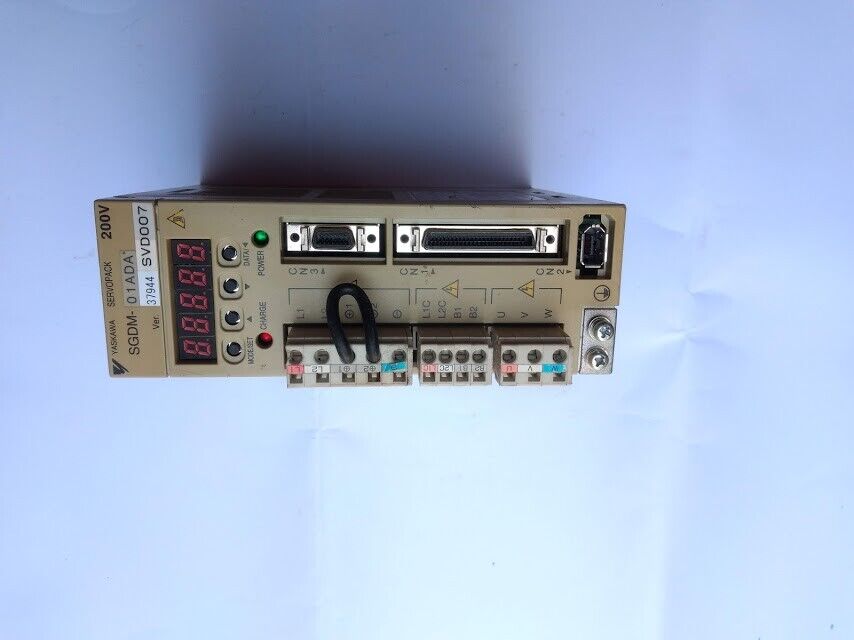 Yaskawa SGDM-01ADA Ver 37944 SVD007 Servo Pack FRQ Range 0-300Hz SGDM01ADA - Image 3