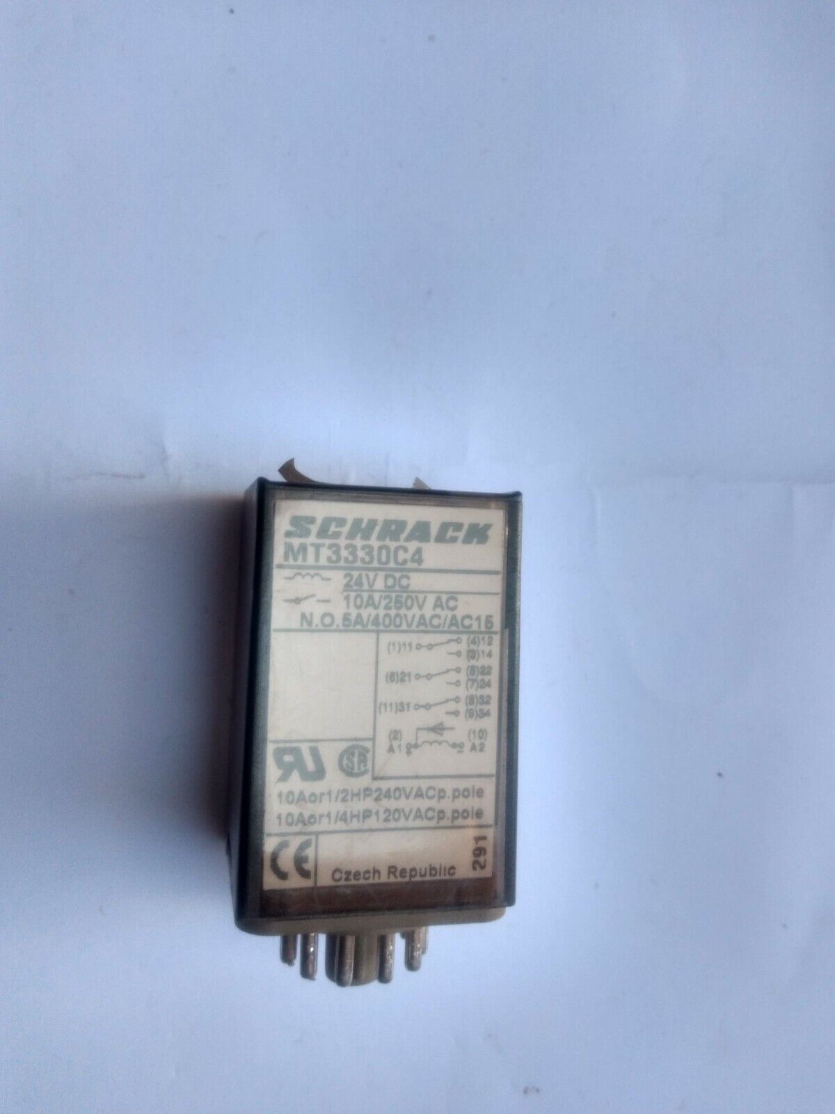 Schrack multimode MT3330C4 24V DC 10A/250V AC Relay MT3330C4 - Image 4