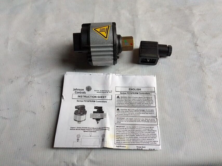 Johnson Controls P215PR-9200 Rev B Fan Speed Control P215PR/RM Controllers Range - Image 3