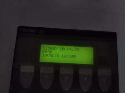 Beijer Electronics Cirmrex 20 V4.20 Type 04760 0808-008 Operator Interface Panel