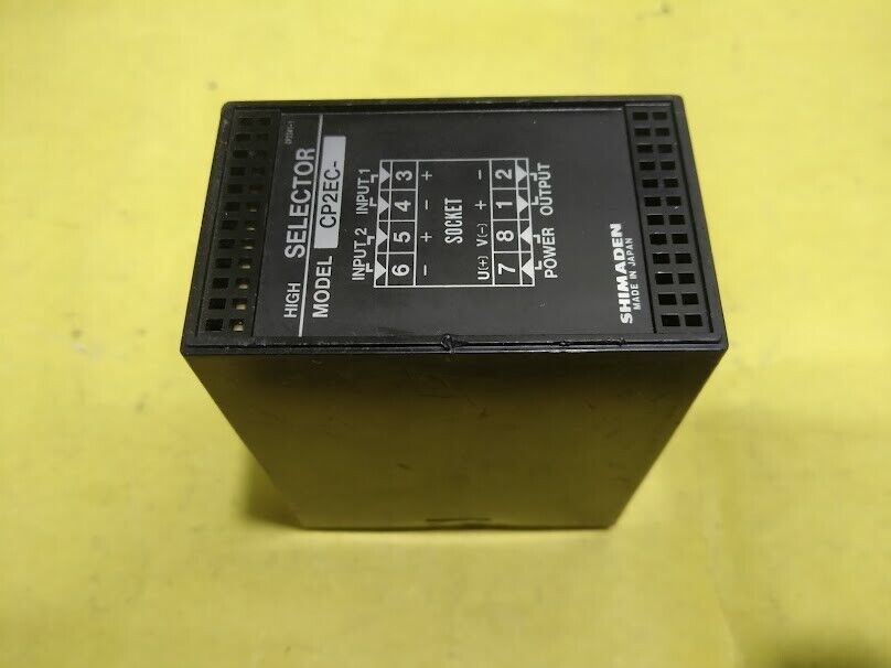 Shimaden Electronics Equipment Signal Relay-Input DC Signal Selector Model CP2EC - Image 2
