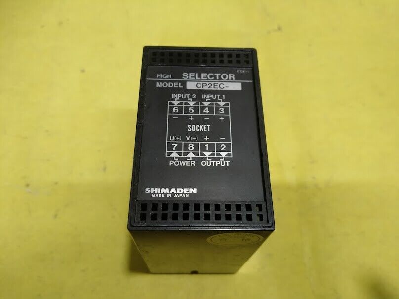 Shimaden Electronics Equipment Signal Relay-Input DC Signal Selector Model CP2EC