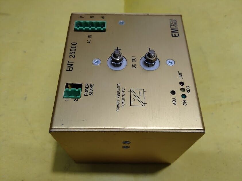 EM Tech Power EMT 25000 Power Supply EMT 25024X Marine Store Spare - Image 5