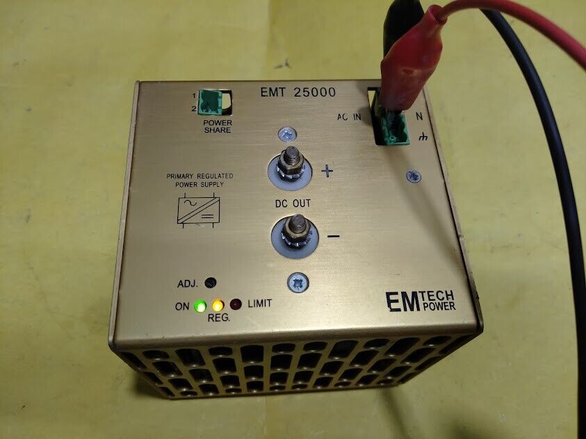 EM Tech Power EMT 25000 Power Supply EMT 25024X Marine Store Spare