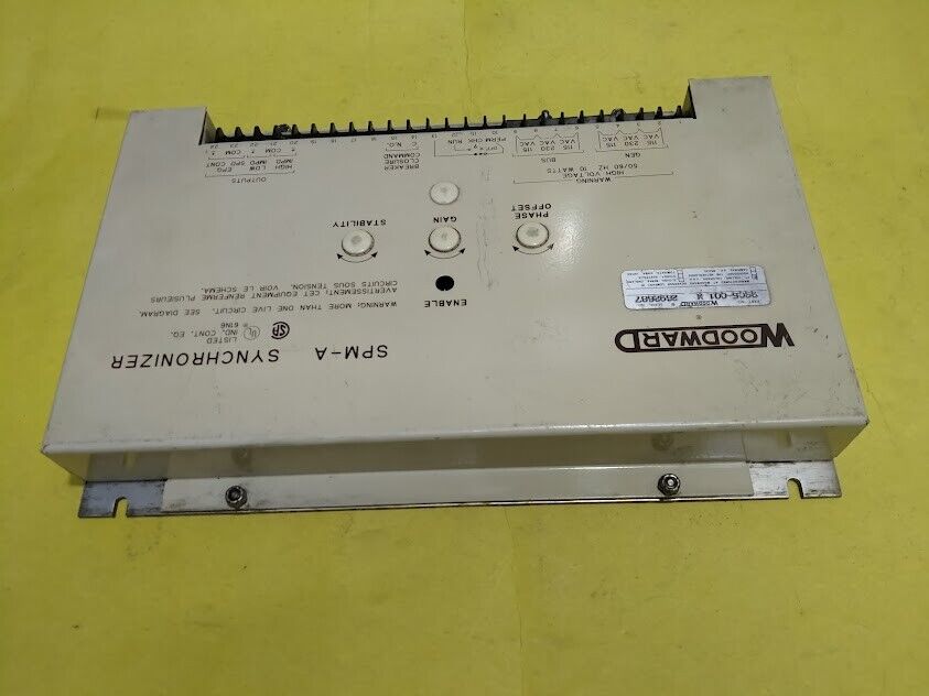 Woodward 9905-001 M SPM-A Synchronizer Module 9905001 Marine Store Spare - Image 6