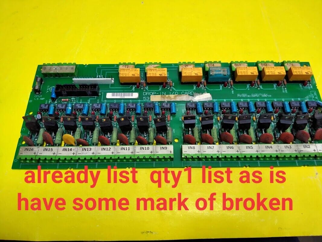 GE Drop-In I/O Card 531x213D IO assy F31X213DIO 002/03 - Image 5