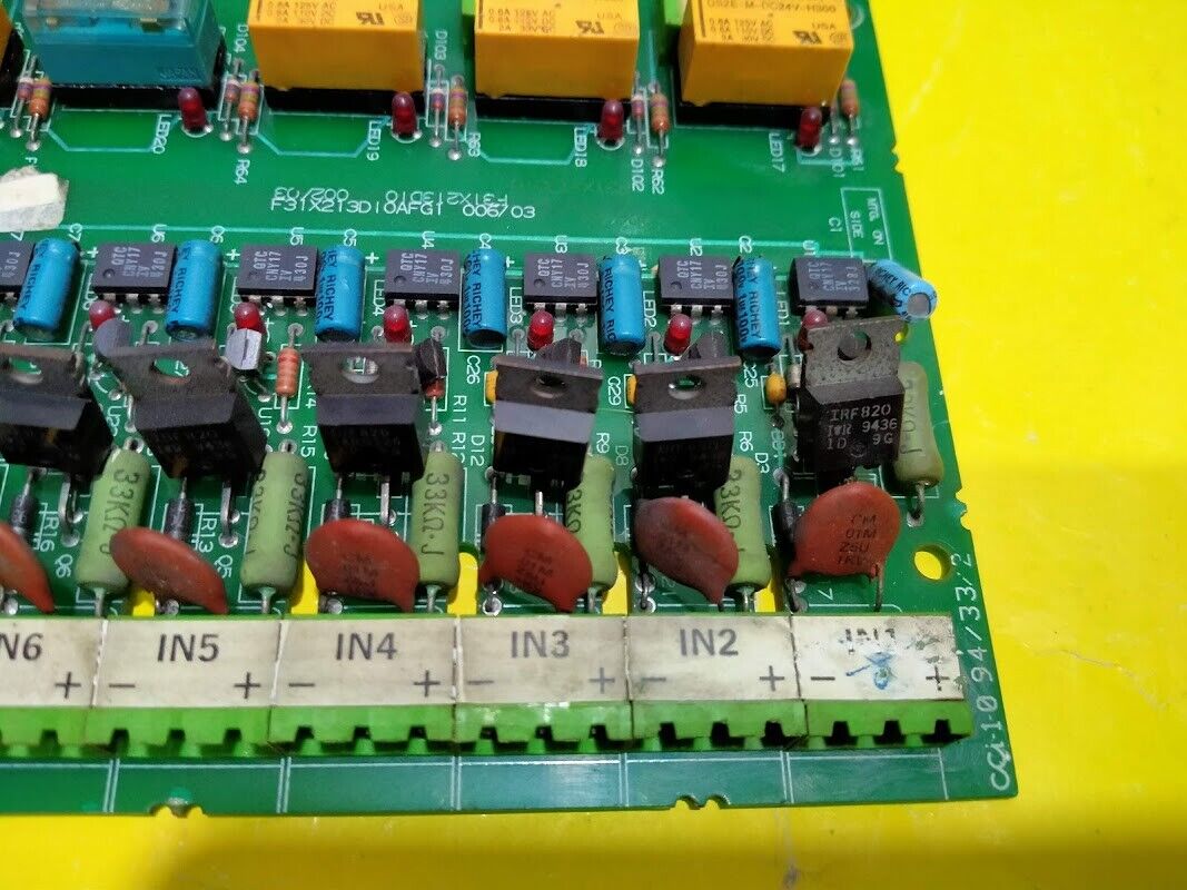 GE Drop-In I/O Card 531x213D IO assy F31X213DIO 002/03 - Image 2