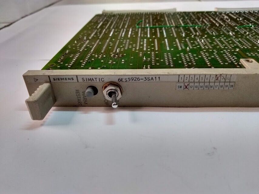 Siemens 6ES5926-3SA11 C79040-A32-C263-3-87 Simatic CPU Module C79040A32C263387 - Image 4