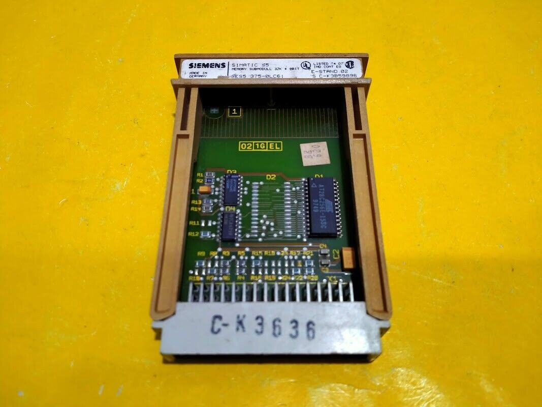 Siemens memory submodule 32k x 8bit 6ES5 375-0LC61 simatic s5 e-stand 02
