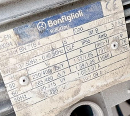 Bonfiglioli Riduttori BN71B4 Motor Nr. 7952467009 New