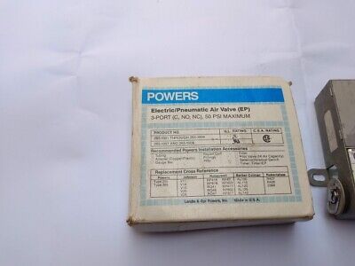 Siemens/Landies & Gyr Powers 265-1001 Electric Pneumatic Air Valve 2651001 New - Image 6