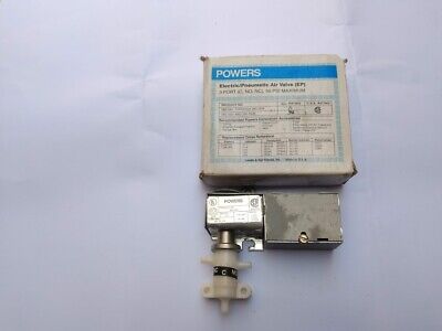 Siemens/Landies & Gyr Powers 265-1001 Electric Pneumatic Air Valve 2651001 New