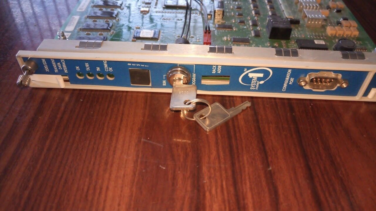 Bently Nevada 3500/22M PWA 138607-01 Transient Data Interface 13860701 With Key