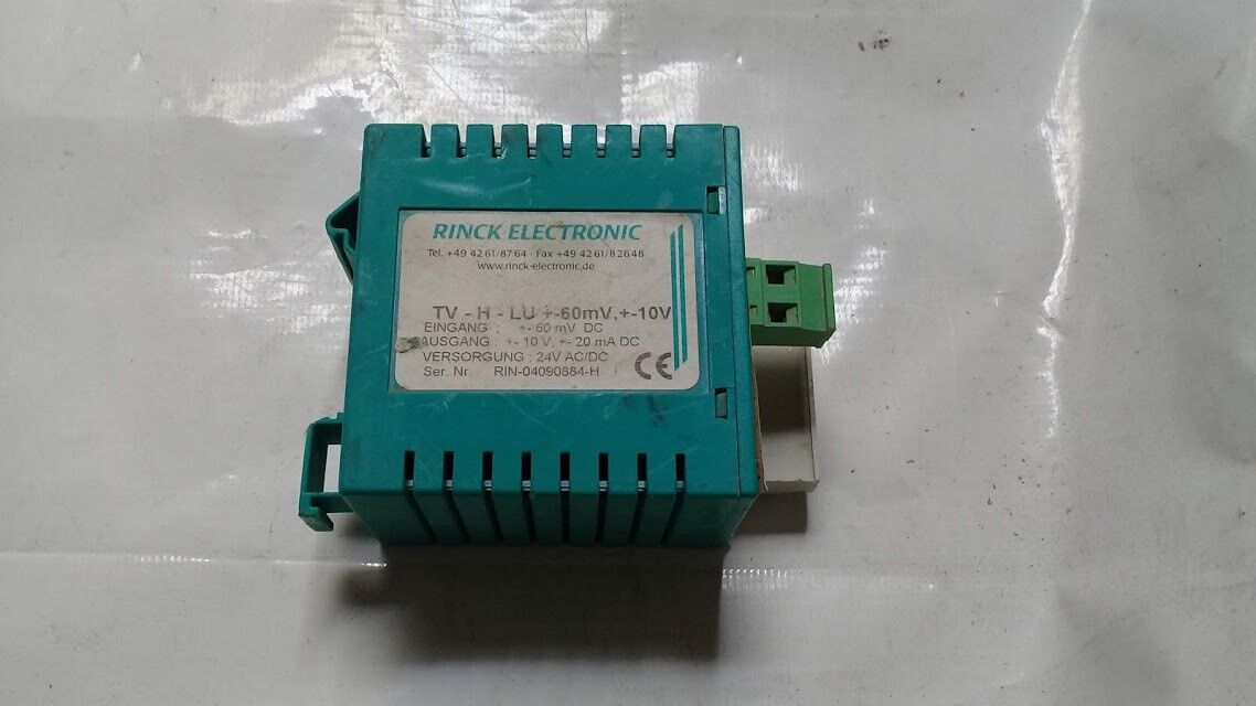Rinck Electronic TV-H-LU +-60mV.+-10V Converter TVHLU - Image 3
