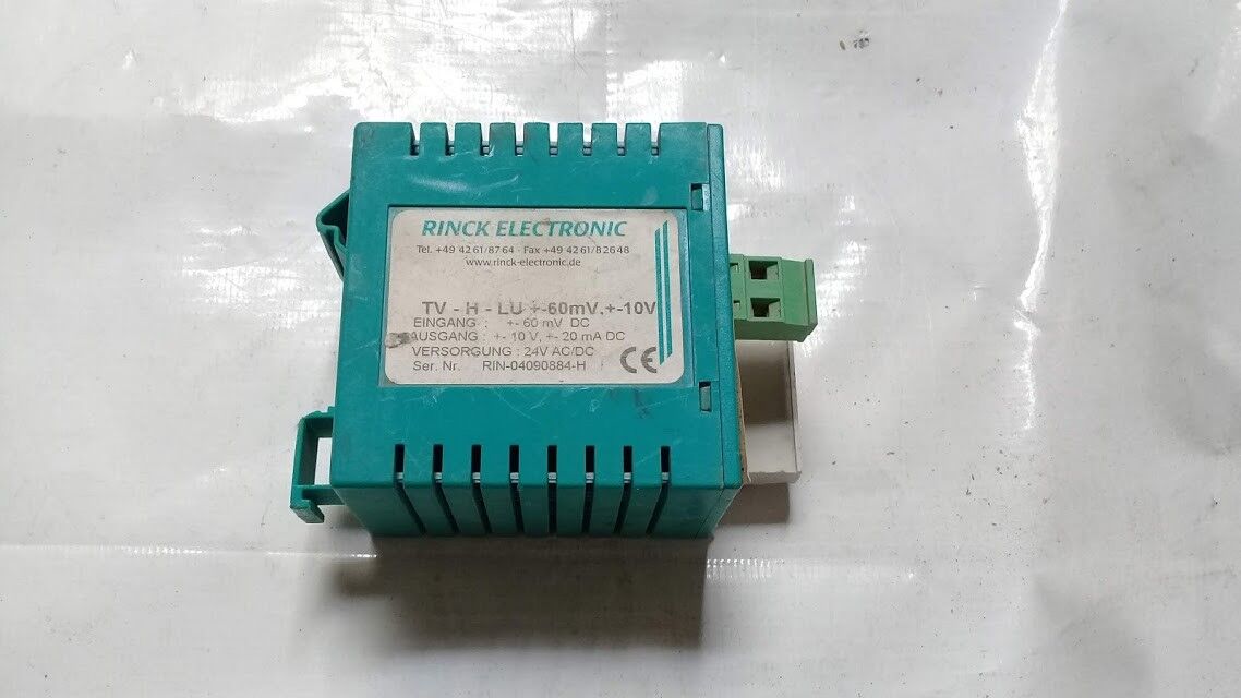 Rinck Electronic TV-H-LU +-60mV.+-10V Converter TVHLU - Image 4