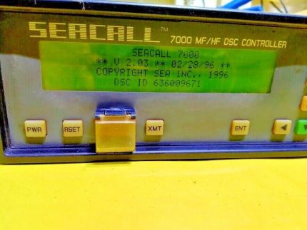 SEA 7000 seacall MF/HF DSC controller V2.03 datamarine international