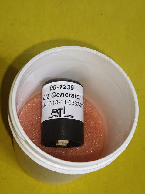 ATI 00-1239 CI2 Analytical Technology sensor C18-11 Chlorine gas generator New
