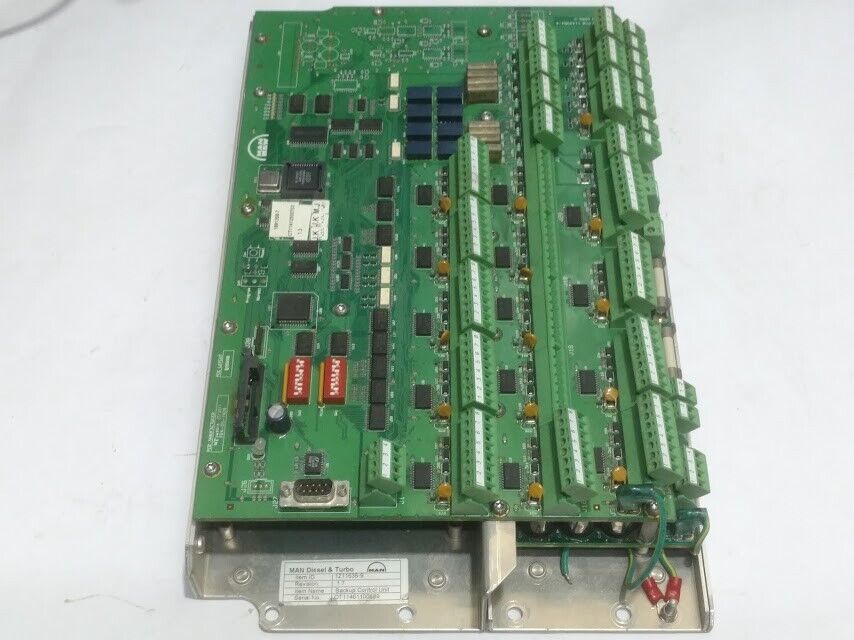 MAN Diesel & Turbo 1211636-9 Rev 1.7 Backup Control Unit 1881368-7 Rev 1.3 - Image 5
